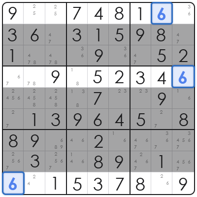 sudoku y wing